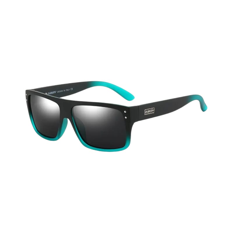 Gafas De Sol  Dubery  Miami Verde - Negro Polarizados