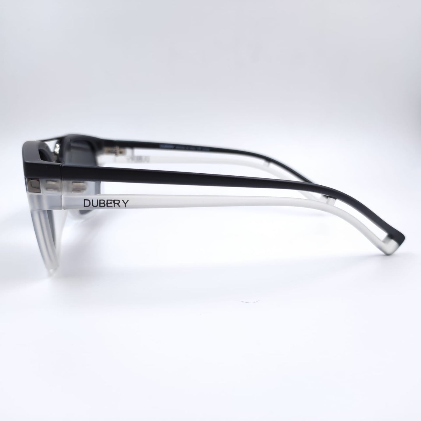 Gafas De Sol Dubery Vector Negro - Transparente Polarizados
