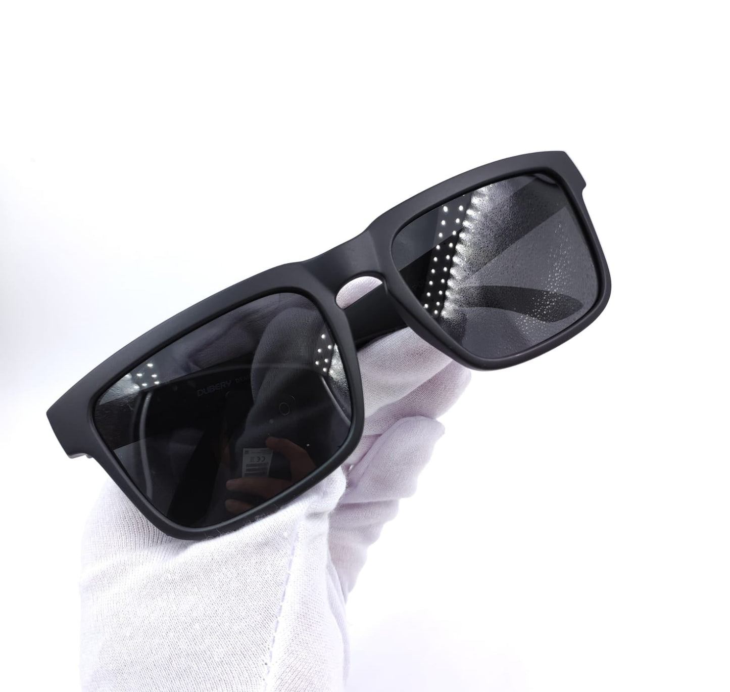 Gafas  De Sol Dubery  Bahia Negro Polarizados