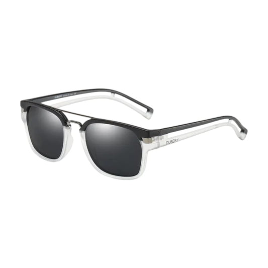 Gafas De Sol Dubery Vector Negro - Transparente Polarizados